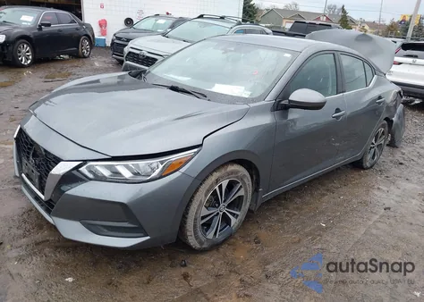 2022 Nissan Sentra Sv Xtronic Cvt from USA, damaged, VIN 3N1AB8CV2NY295090
